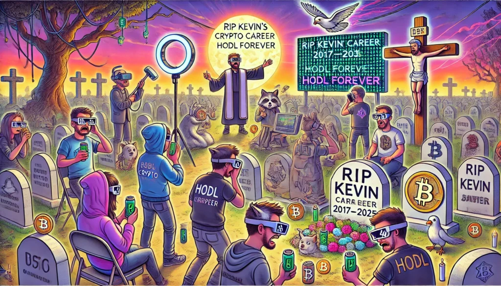 RIP to Kevin’s Career in Crypto