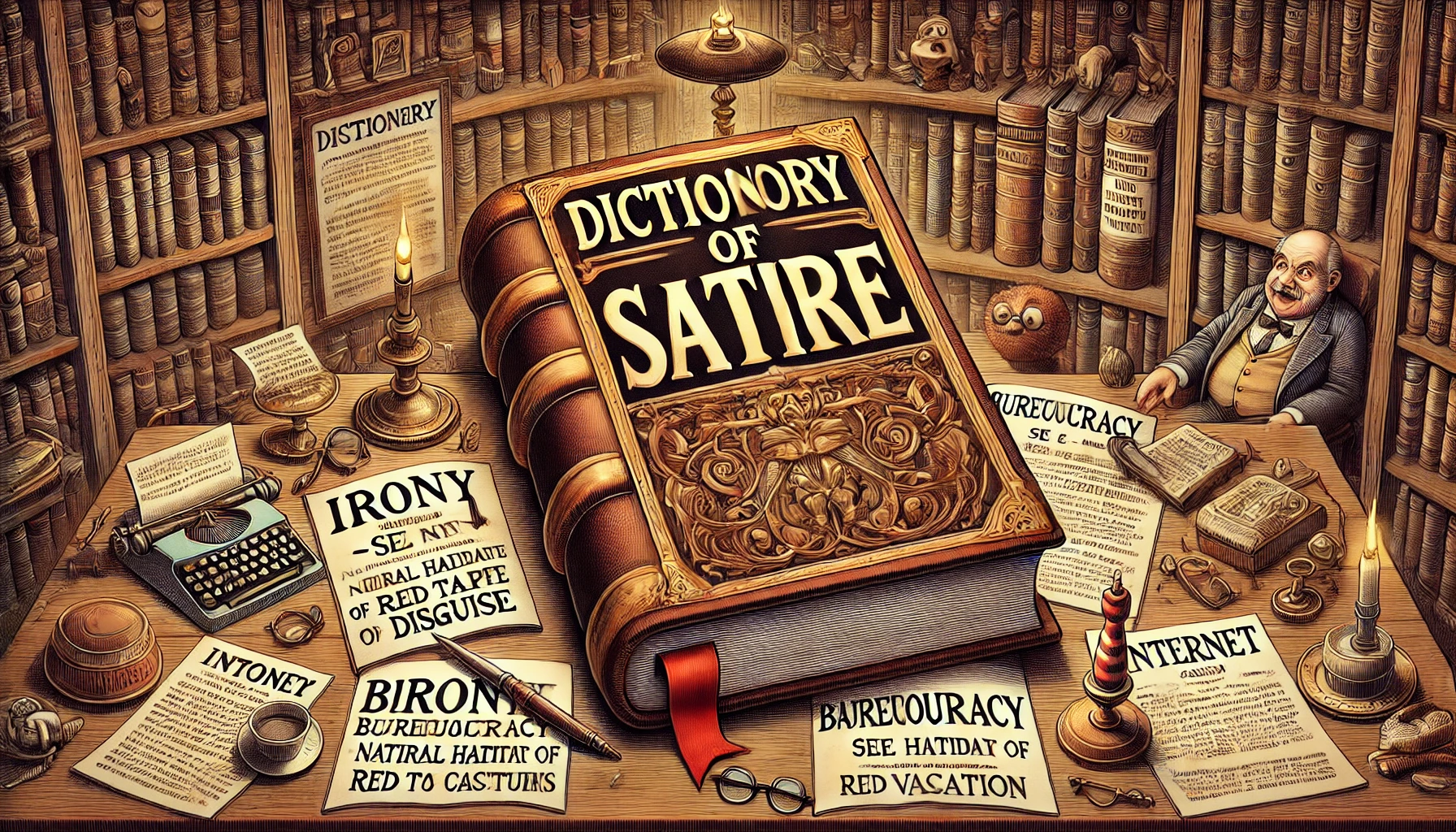 Satirical Travel Guide Definition