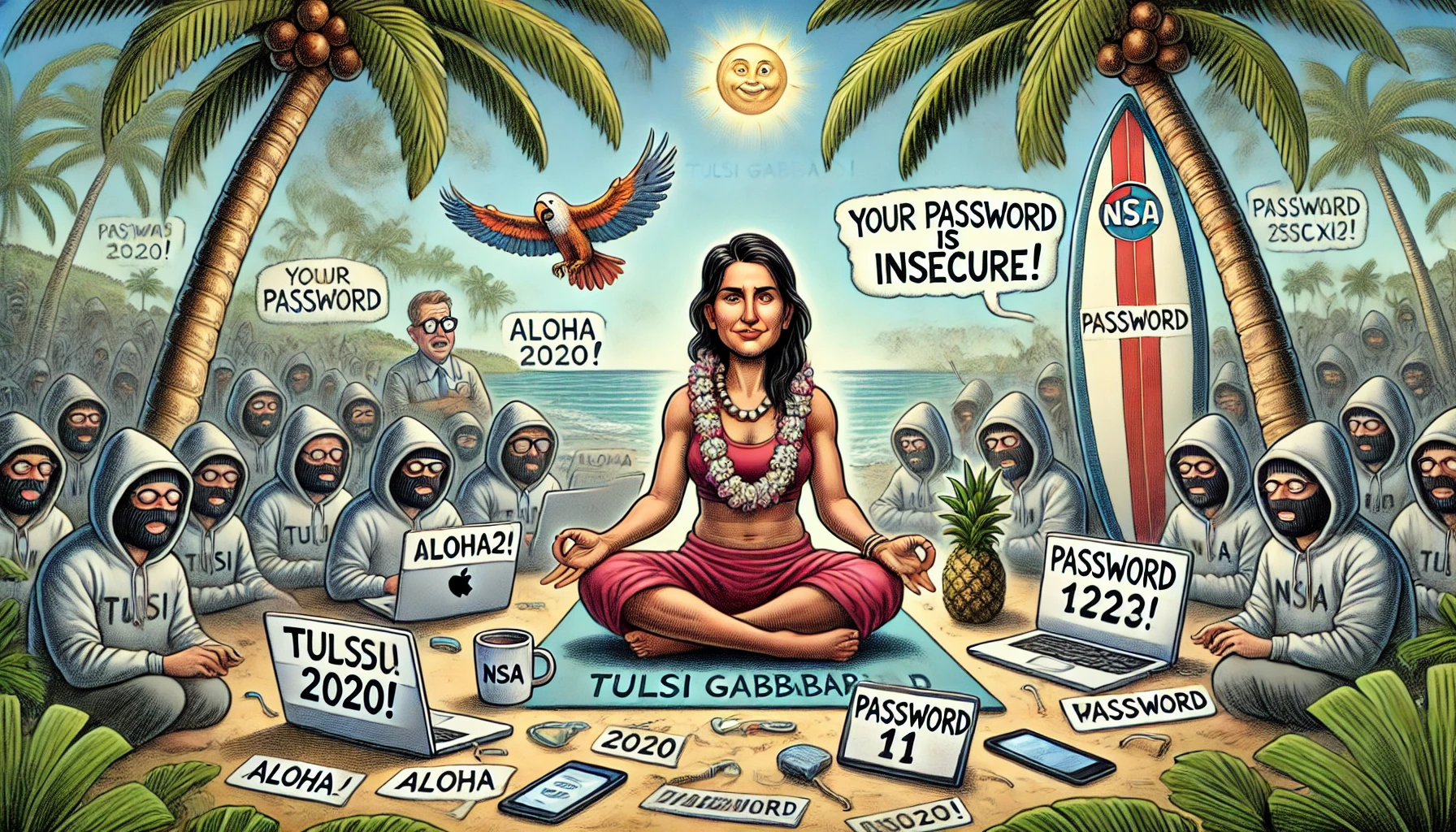 “Password1234”: Tulsi Gabbard’s Login